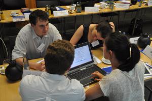 The newly established embodiment group will evaluate how to position the HeJu’s within the Helmholtz Association in the future. © Sripriya Murthy