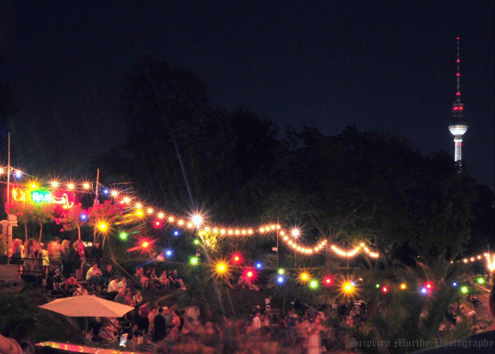 As you might already have figured out, all that talking and discussing made our heads dizzy. We tried to counteract that feeling over a few drinks at Berlin’s open air summer nightlife locations. During which we discussed if the competition for Germany’s sexiest scientist award would be an appropriate HeJu-event to organize. © Sripriya Murthy