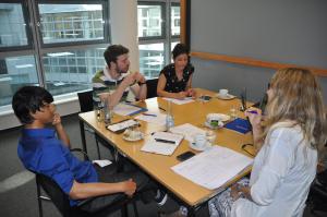 Our events group organized the mid-term meeting and currently develops concepts for future PhD events. © Sripriya Murthy