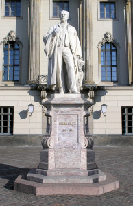 Helmholtz Statue in central Berlin [5]