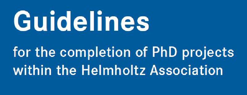 Featured image of post Helmholtz Association—improved conditions for PhD students