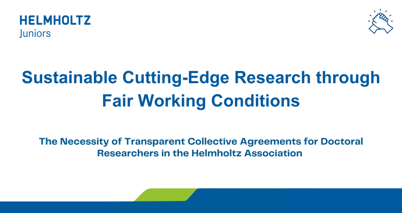 Featured image of post Nachhaltige Spitzenforschung durch faire Arbeitsbedingungen